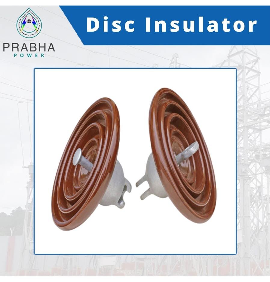 Buy Disc Insulators for Transmission Lines at Prabha Power in Guwahati